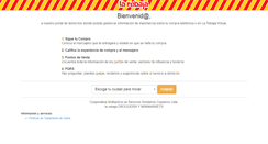 Desktop Screenshot of domicilioslarebaja.com