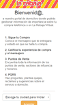 Mobile Screenshot of domicilioslarebaja.com